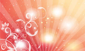 swirly dotted orange